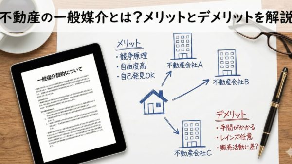 不動産の一般媒介とは？メリットとデメリットを解説
