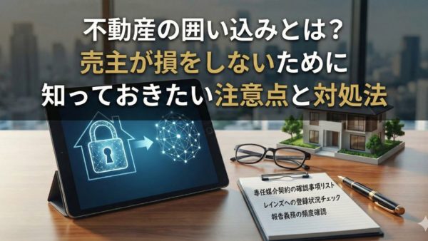 不動産の囲い込みとは？売主が損をしないために知っておきたい注意点と対処法