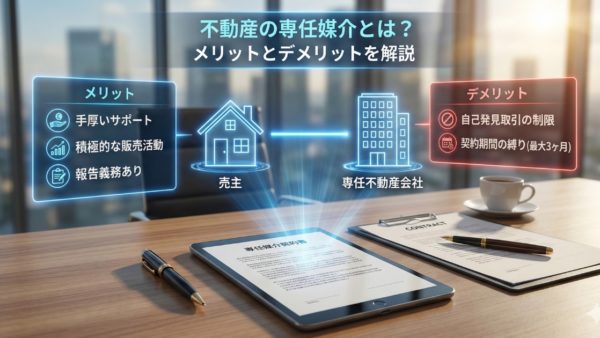 不動産の専任媒介とは？メリットとデメリットを解説