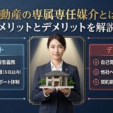 不動産の専属専任媒介とは？メリットとデメリットを解説